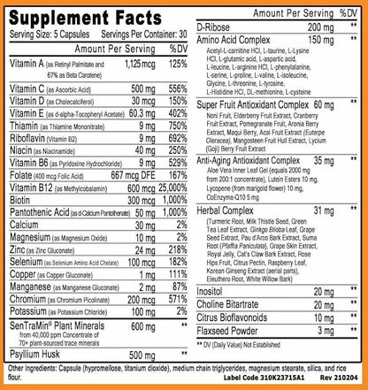 Immuno 150™ – 70 Plant Minerals + 80 Nutrients | 150 Vegetable Capsules