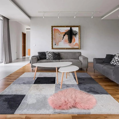 Heart Shape Soft Rug