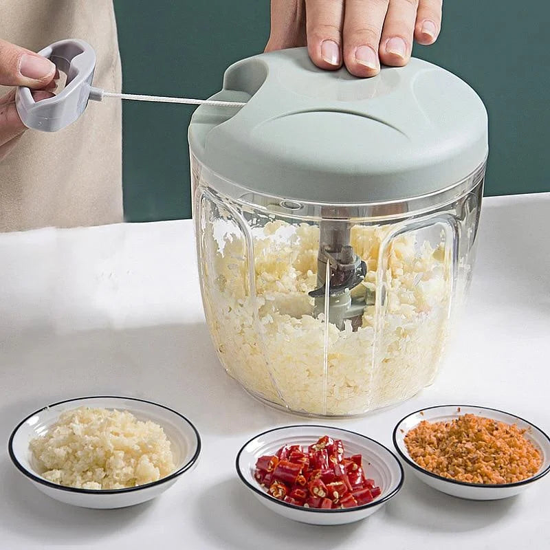 Manual Meat Grinder & Vegetable Cutter